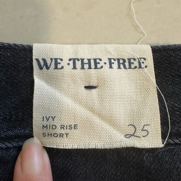 Free People Ivy Mid Rise Shorts - Picture 3 of 3